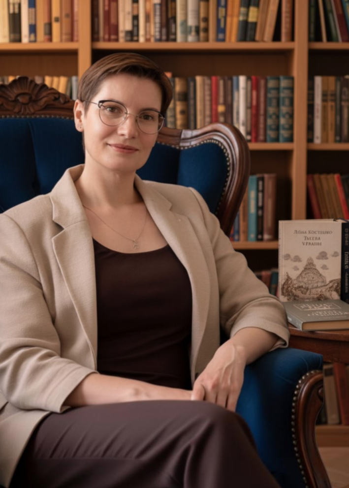 Портрет Віри Глушкової - автора книги «Менталочка в кишені, або хлопчики не плачуть»